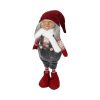 Stående nissemand i stof 33 cm