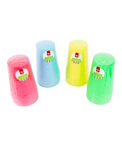 Flergangsservice vadglas i forskellige farver