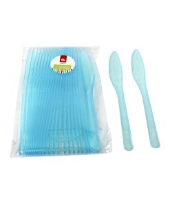 Flergangsservice knive blå