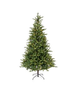 240 centimeter stort kunstigt juletræ med 560 LED og diameter på 152 centimeter